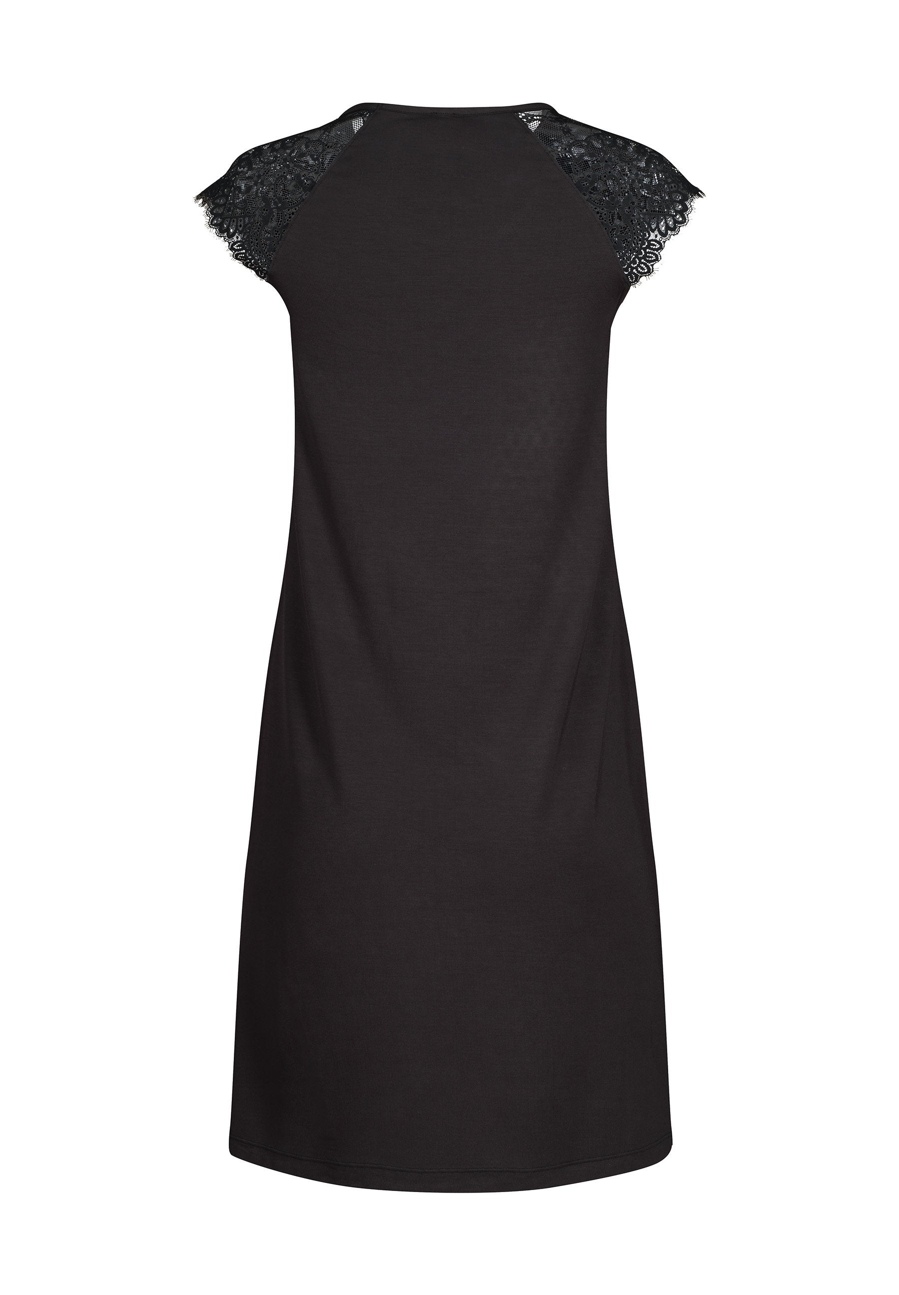 SKINY Damen Sleepshirt kz. A. Night In Skiny 04 (Black)