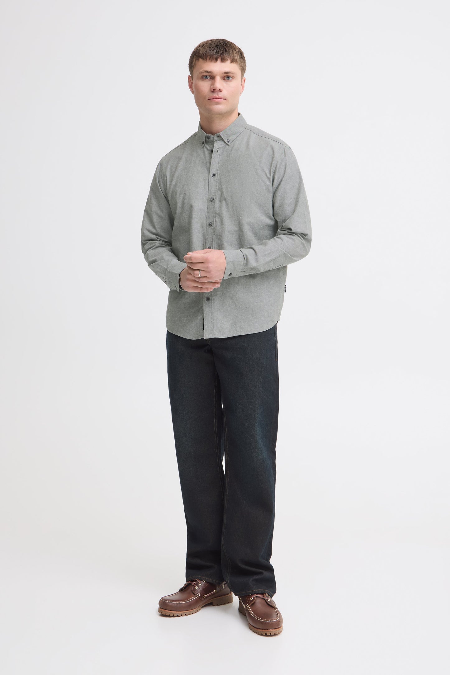 Bhadas Shirt Oxford (Forest Night)