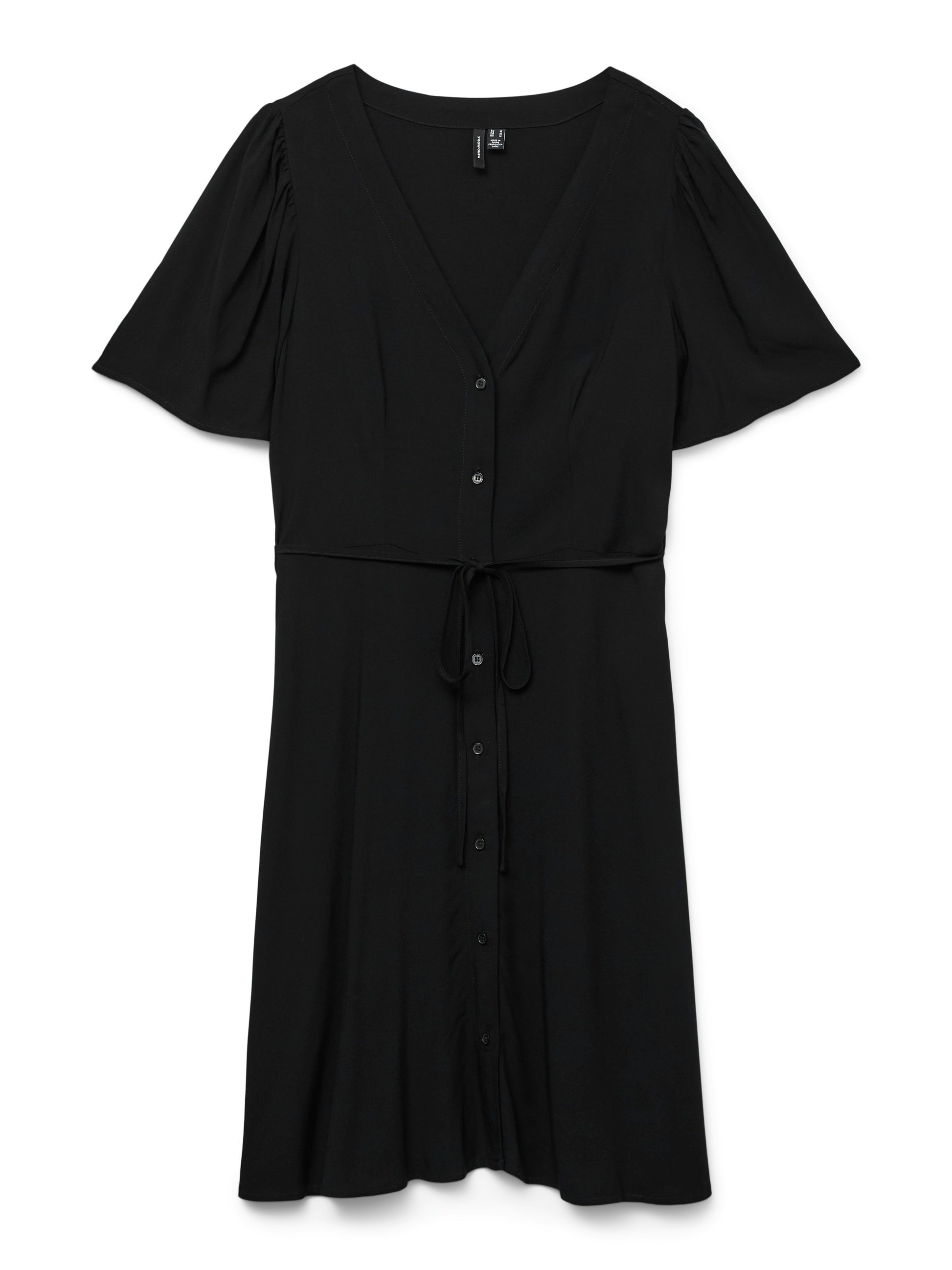 Vmalba Ss Short Dress Wvn Ga Noos (Black)