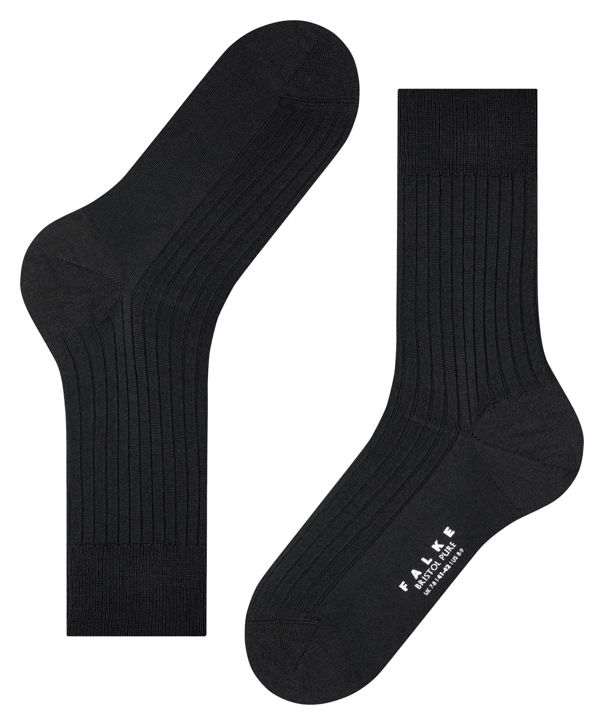 FALKE Bristol Pure Herren (Black)