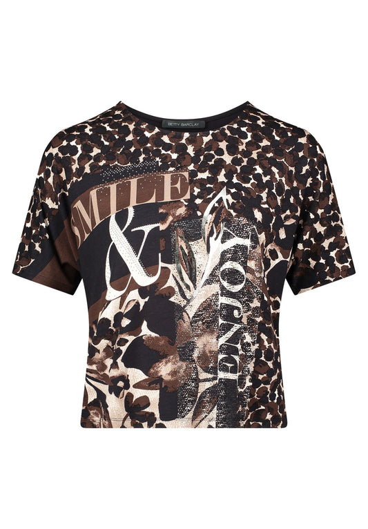 Oversize-Shirt (Brown/beige)