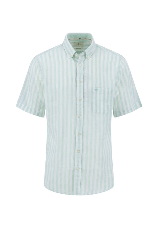 Summer Linen Stripes, B.D., 1/2 (Minty Green)