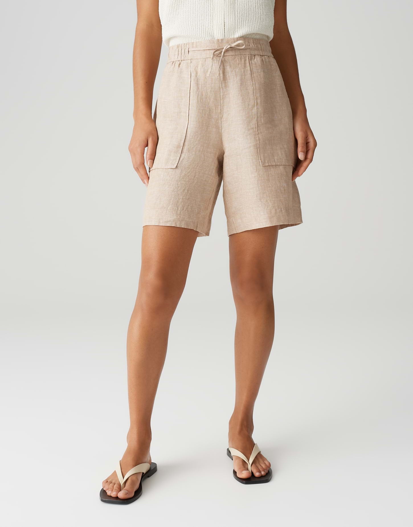 Melane shorts linen (Natural Glaze)