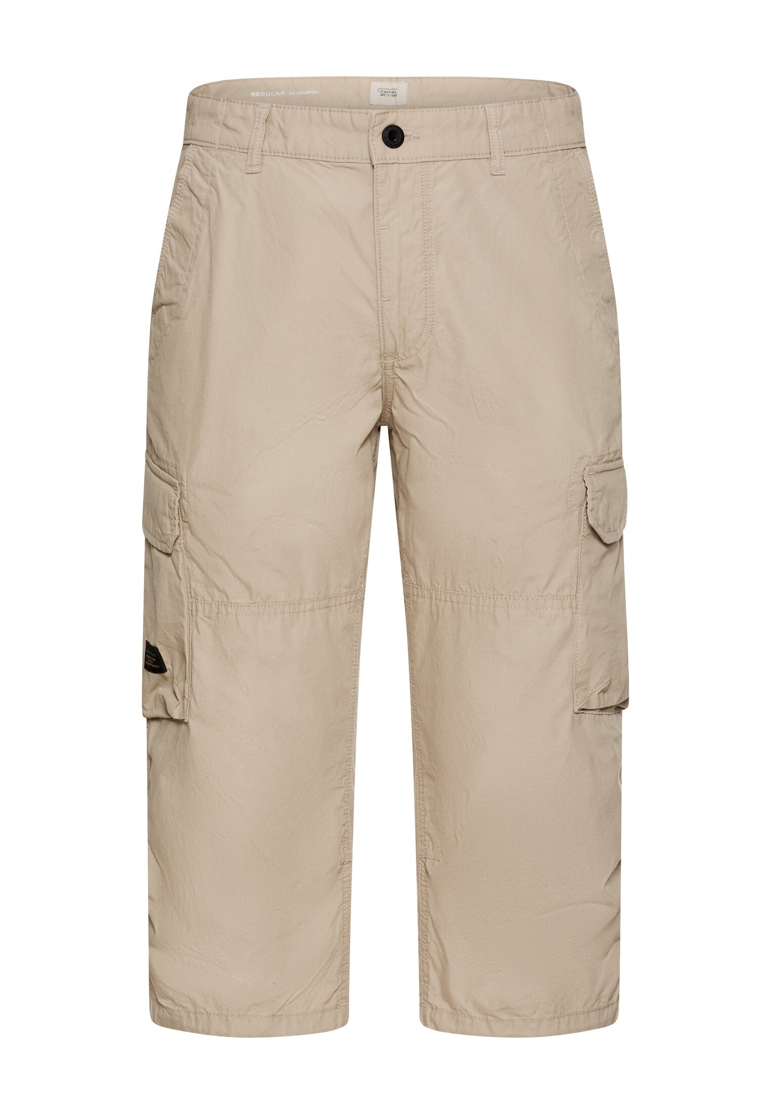 Cargo-Shorts aus reiner Baumwolle (Light Beige)