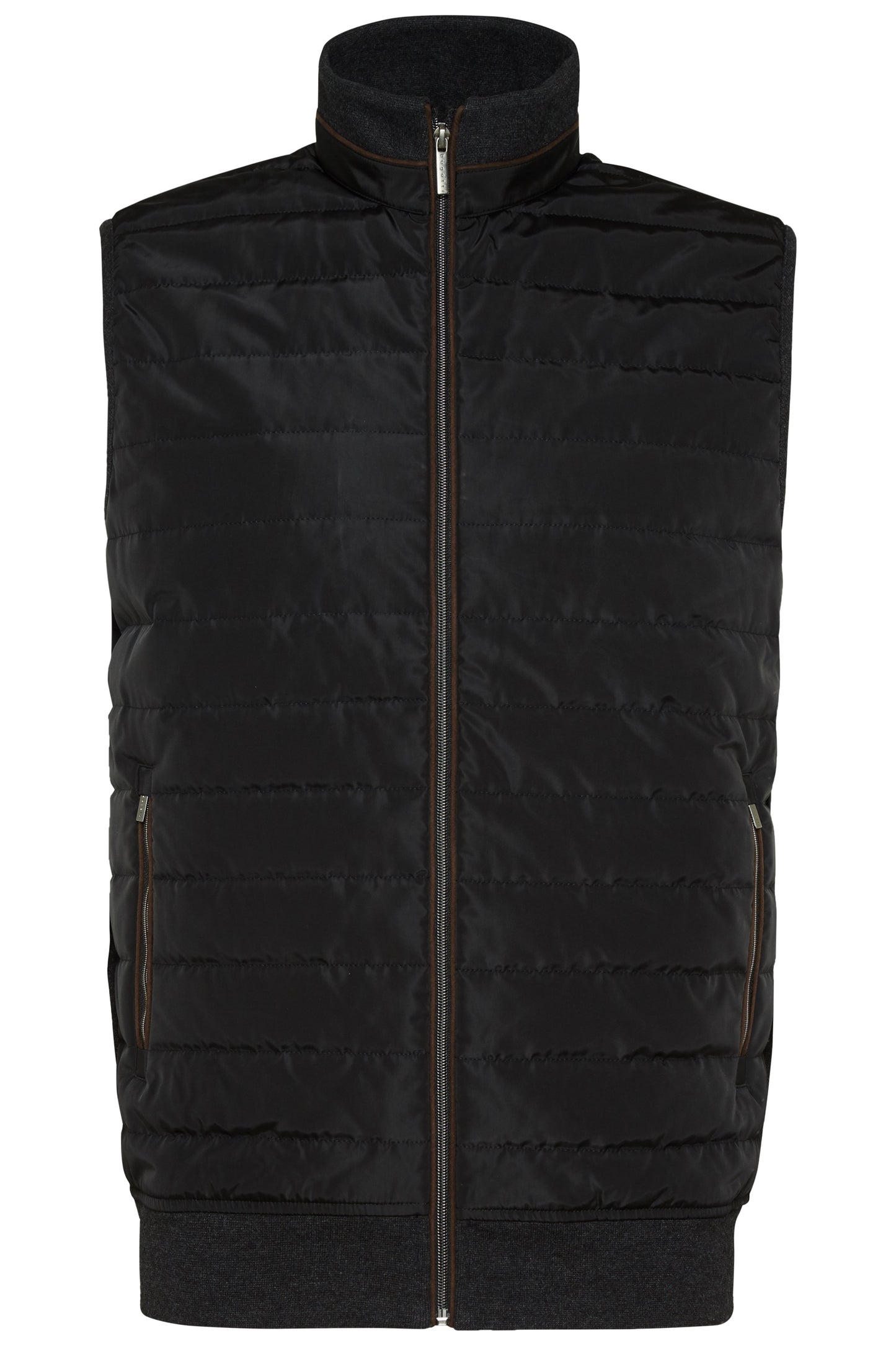 Herren Weste Wirk (Anthracite)