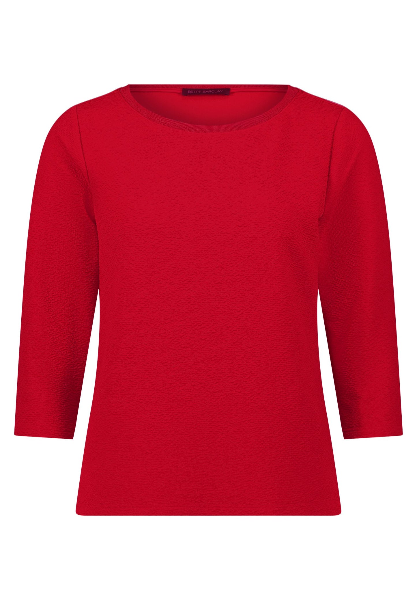 Strukturshirt (Red Scarlet)