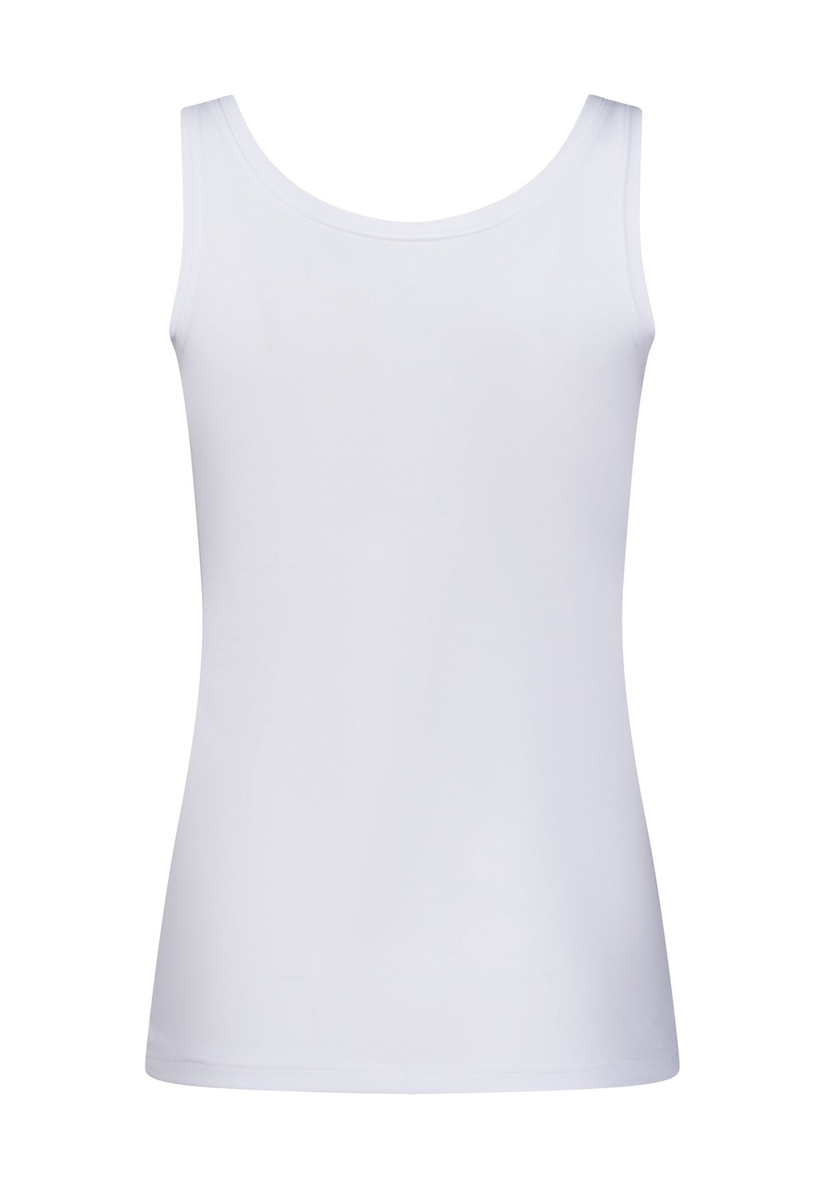 Skiny Damen Tanktop Doppelpack SKINY ADVANTAGE Cotton Stretch (White)