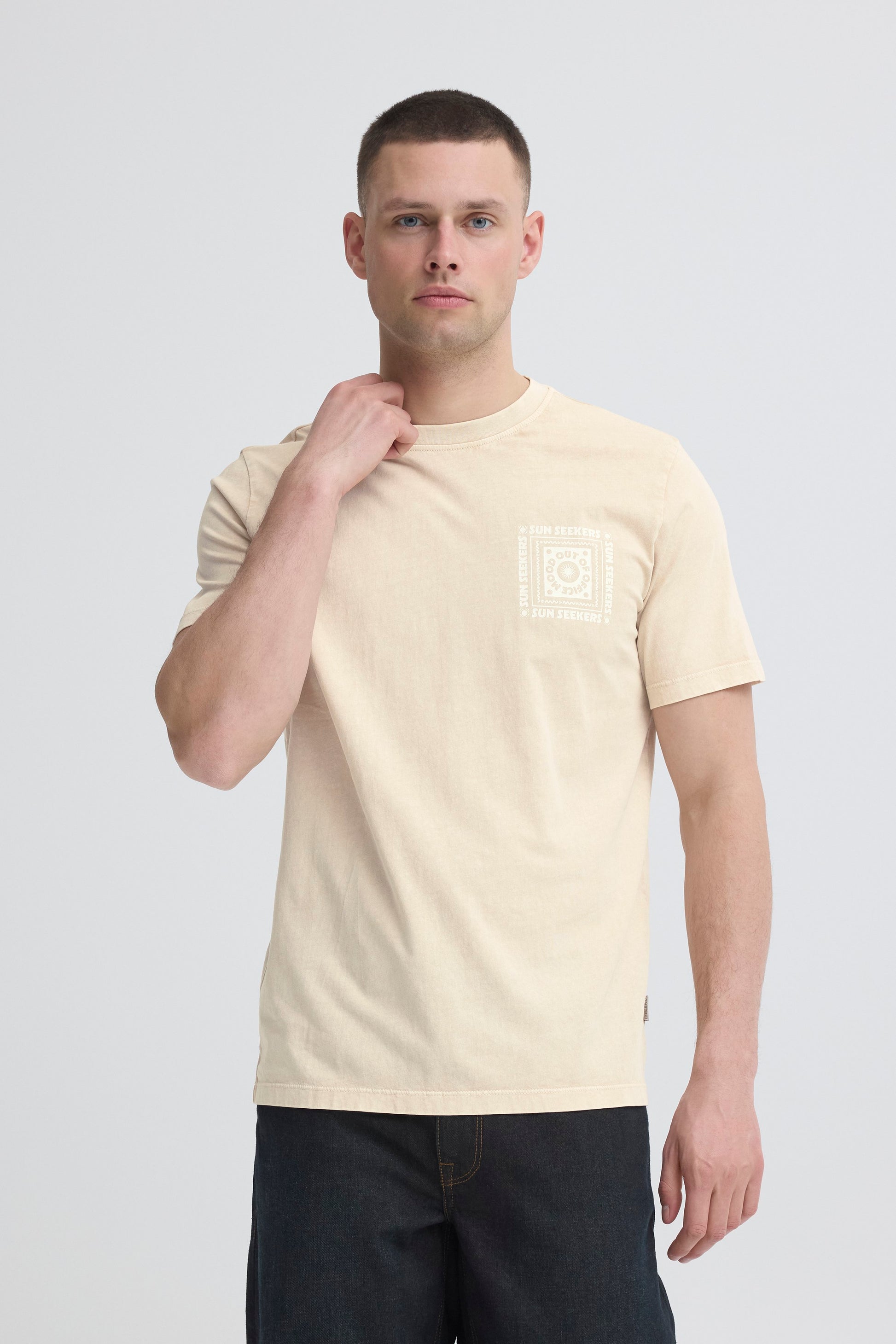 Bhkayden Graphic S/s Tee (Bleachedsa)
