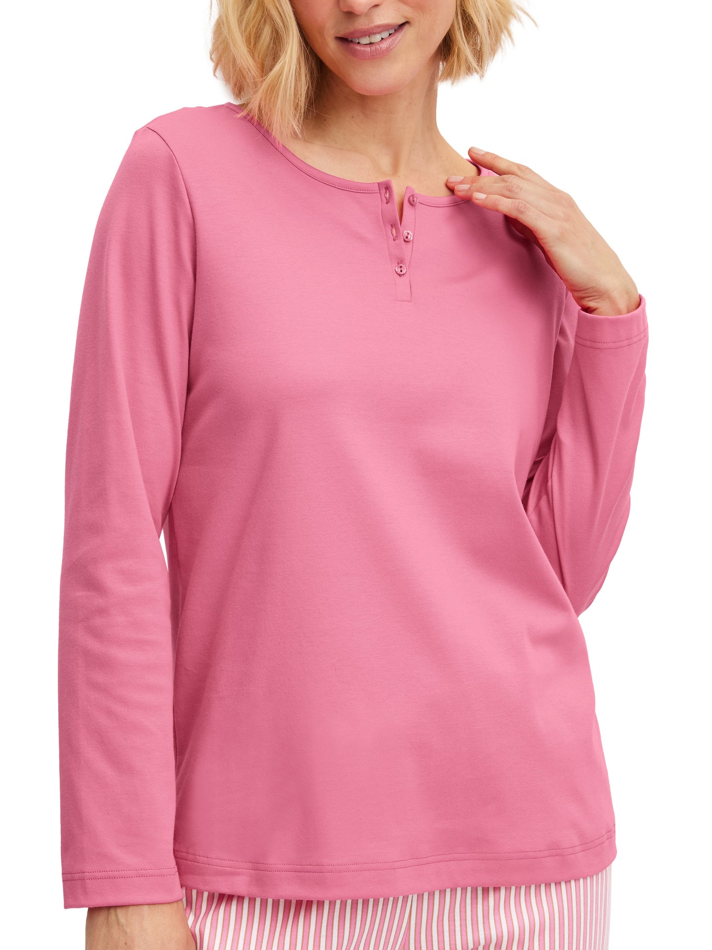 DAMEN Shirt langarm (Sugar Melon)