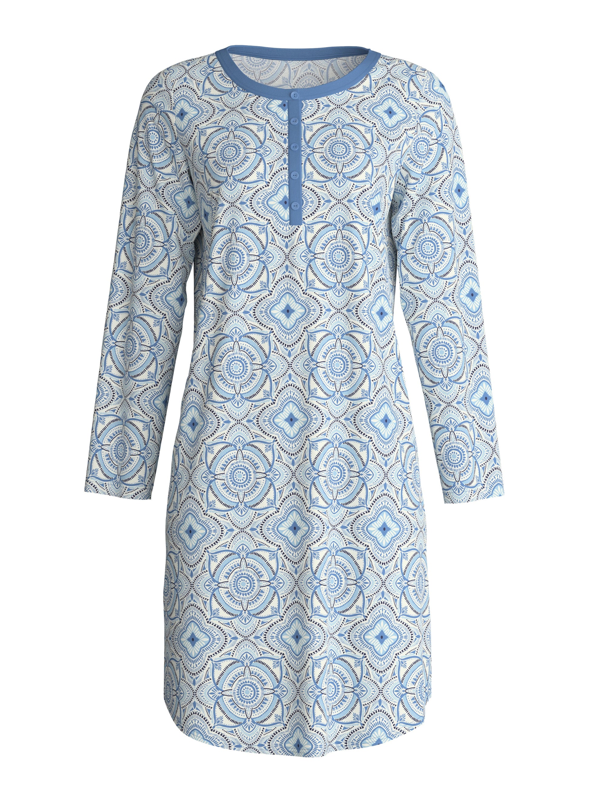 WOMEN Nightdress (Riviera Blue)