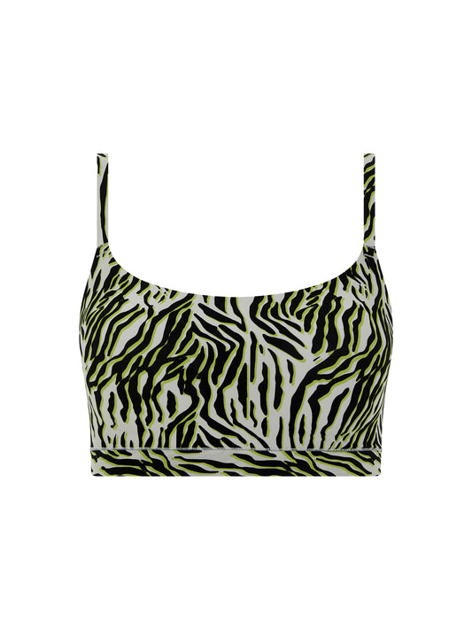 SOFTSTRETCH Bustier mit Rundhalsausschnitt (0m5 Multico Zebra Pr)