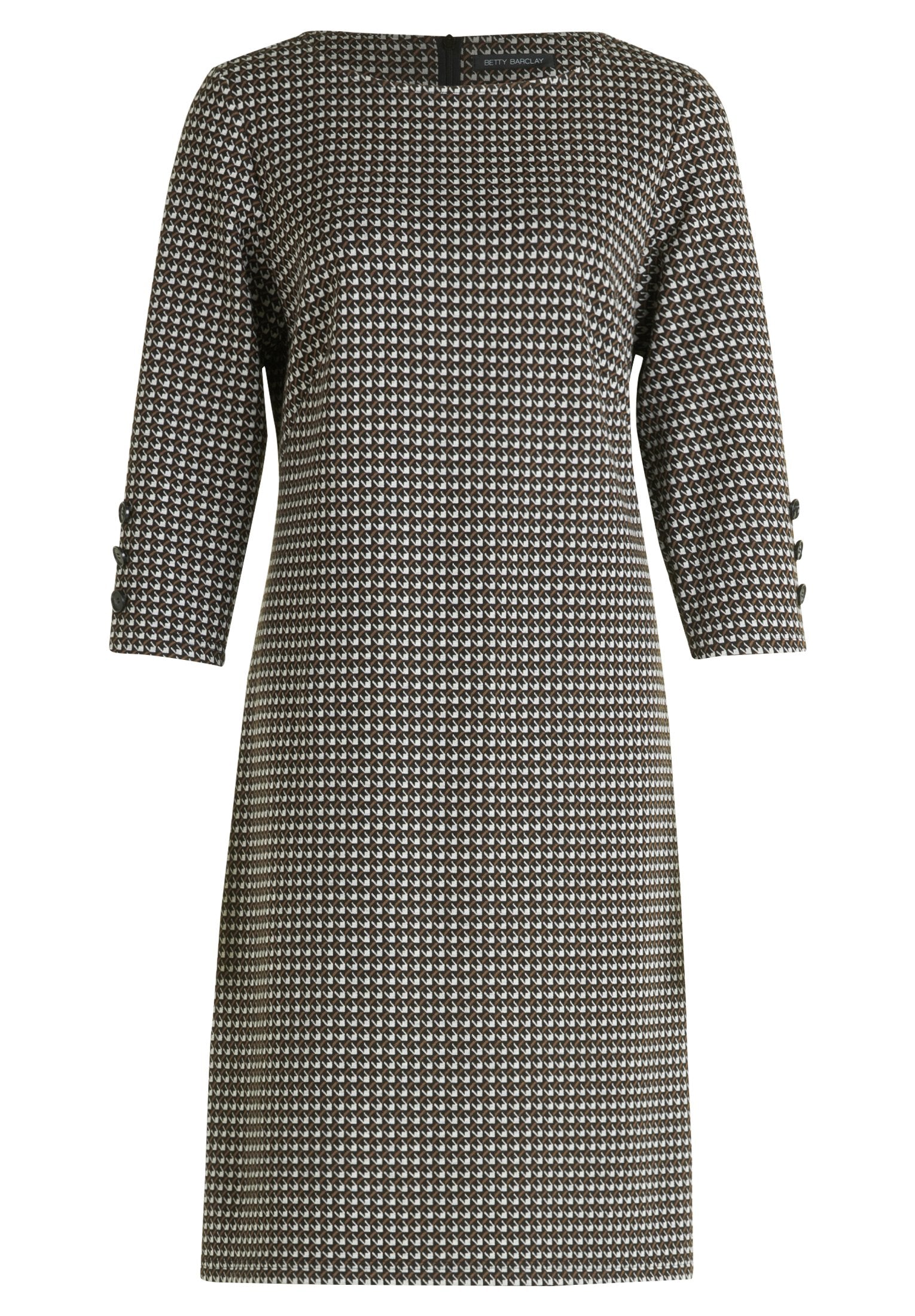 Etuikleid (Black/beige)