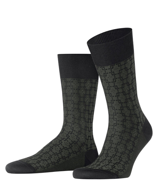 FALKE Artwork Tie Herren (Black)
