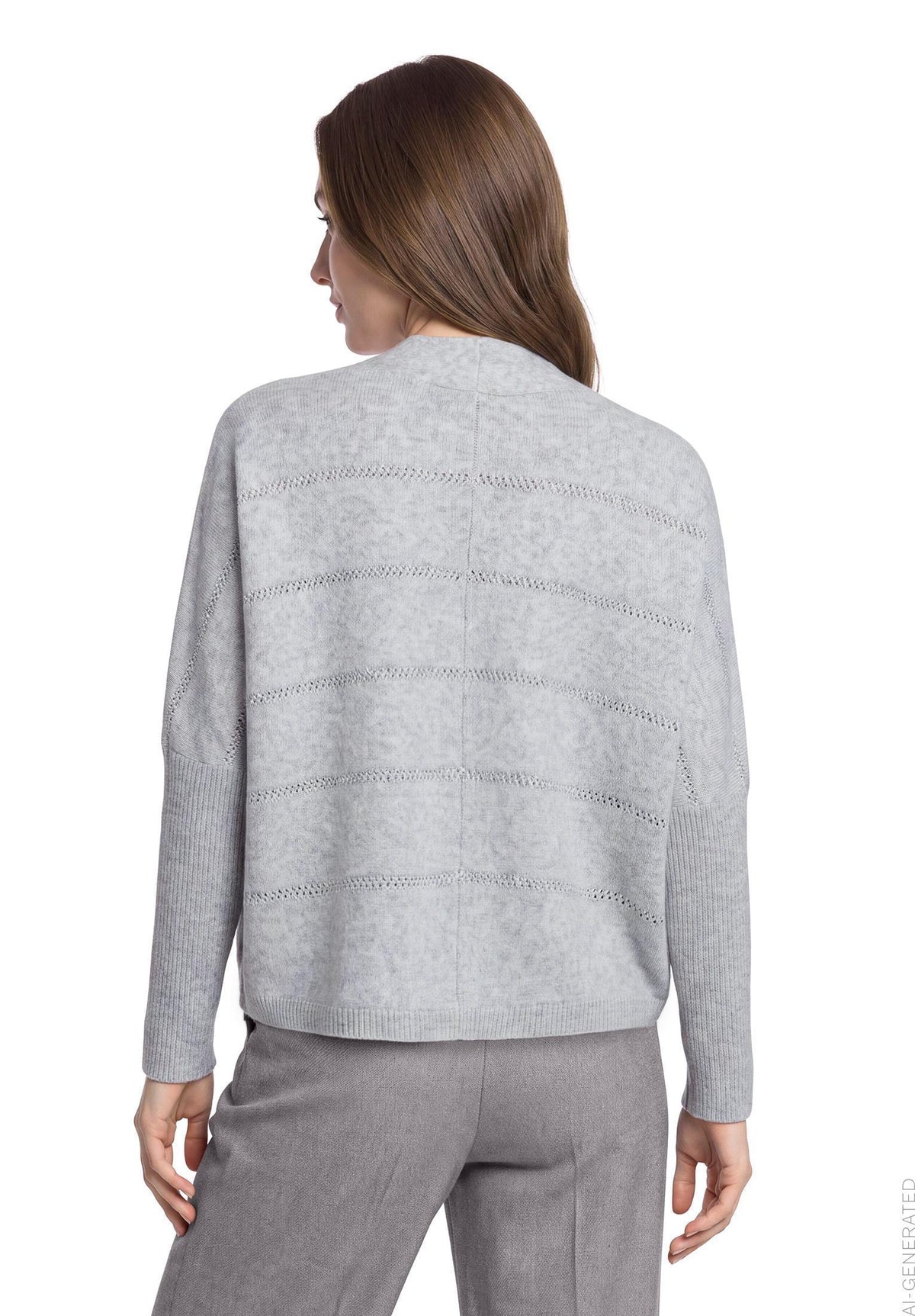 Feinstrickjacke (Light Silver Me)
