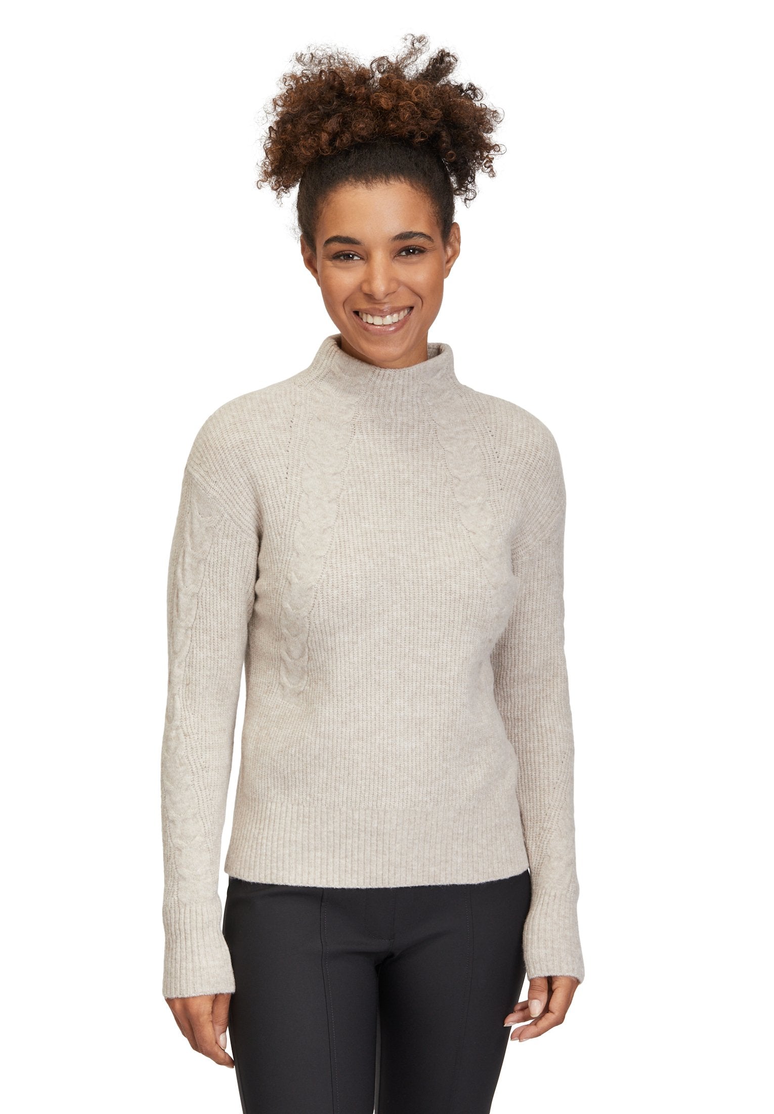 Strickpullover (Light Beige)