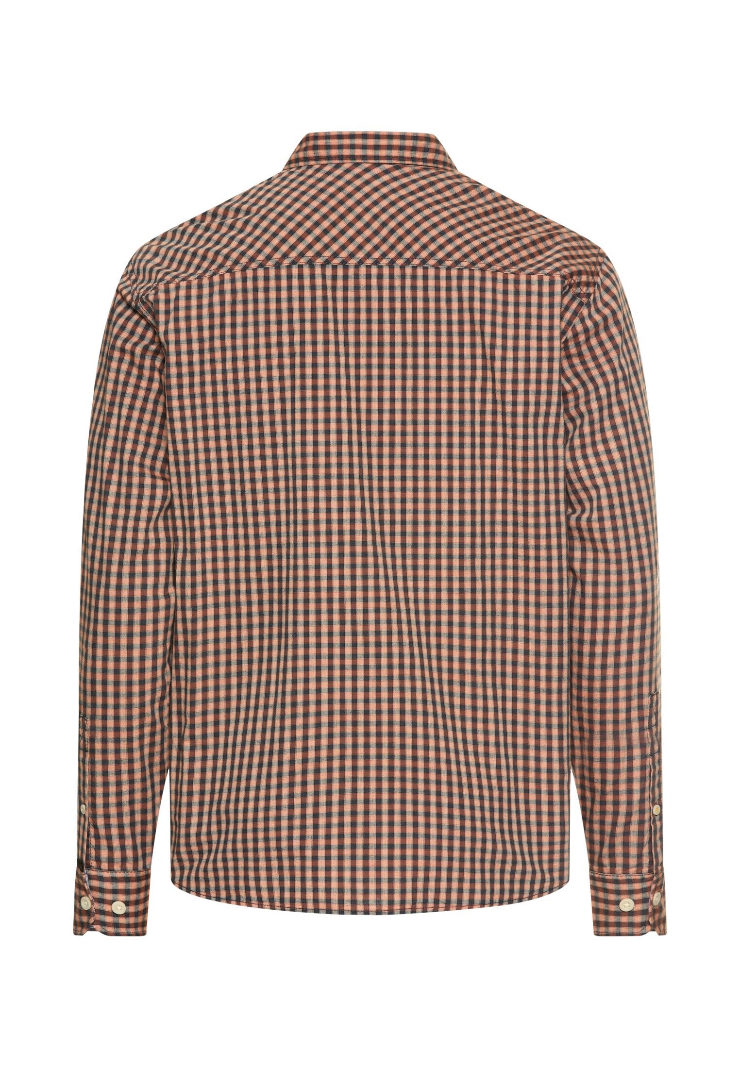 Langarm Hemd aus reiner Baumwolle (Cinnamon)
