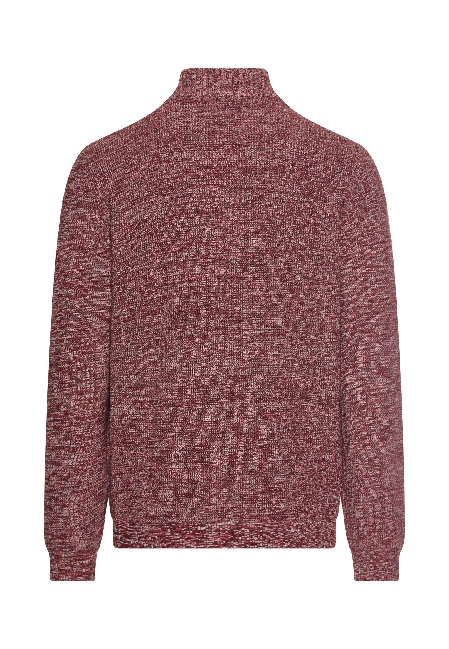 Strickjacke aus einem soften Baumwollmix (Amber Red)