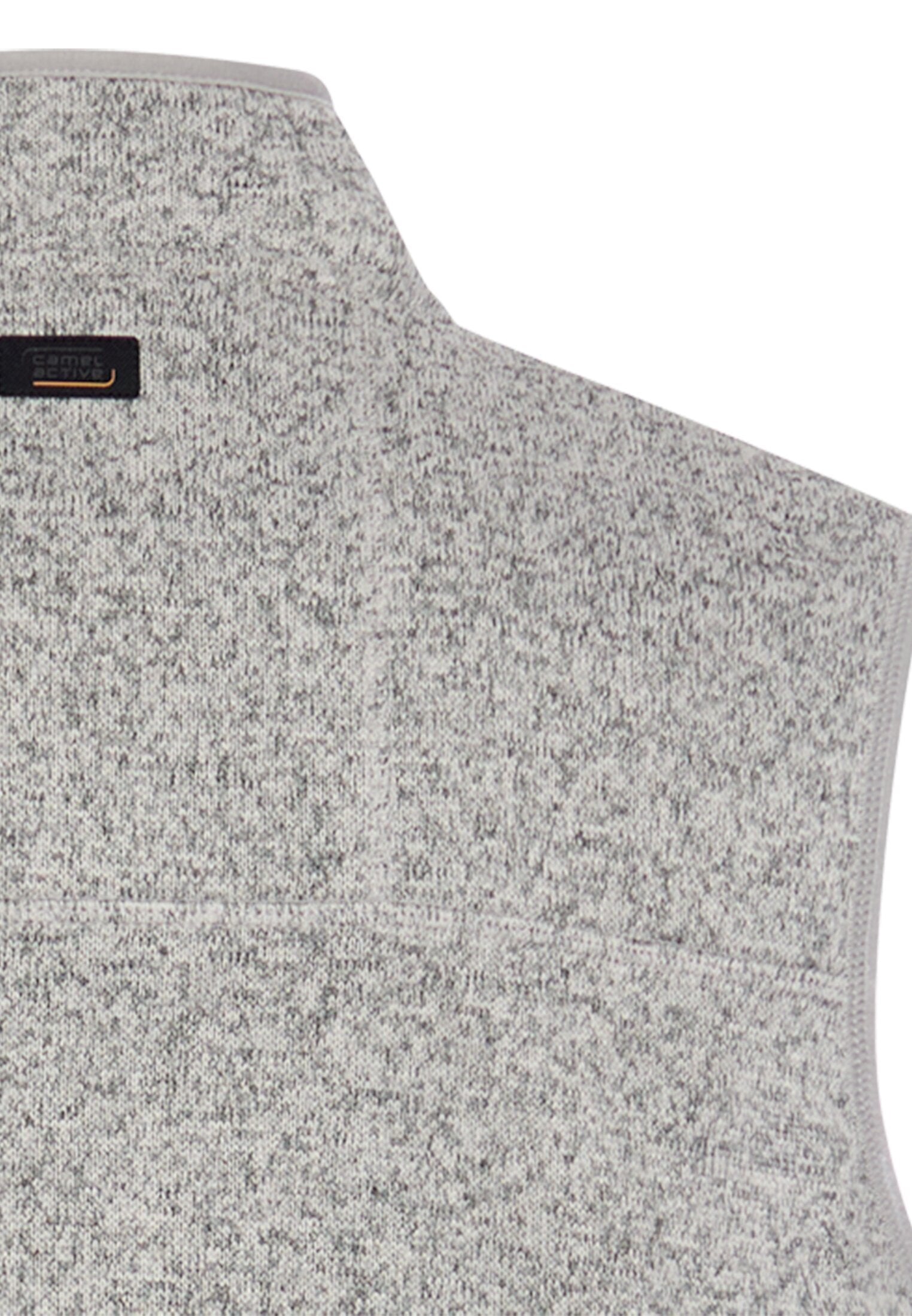 Fleece-Weste mit wärmenden Futter (Dust Grey)