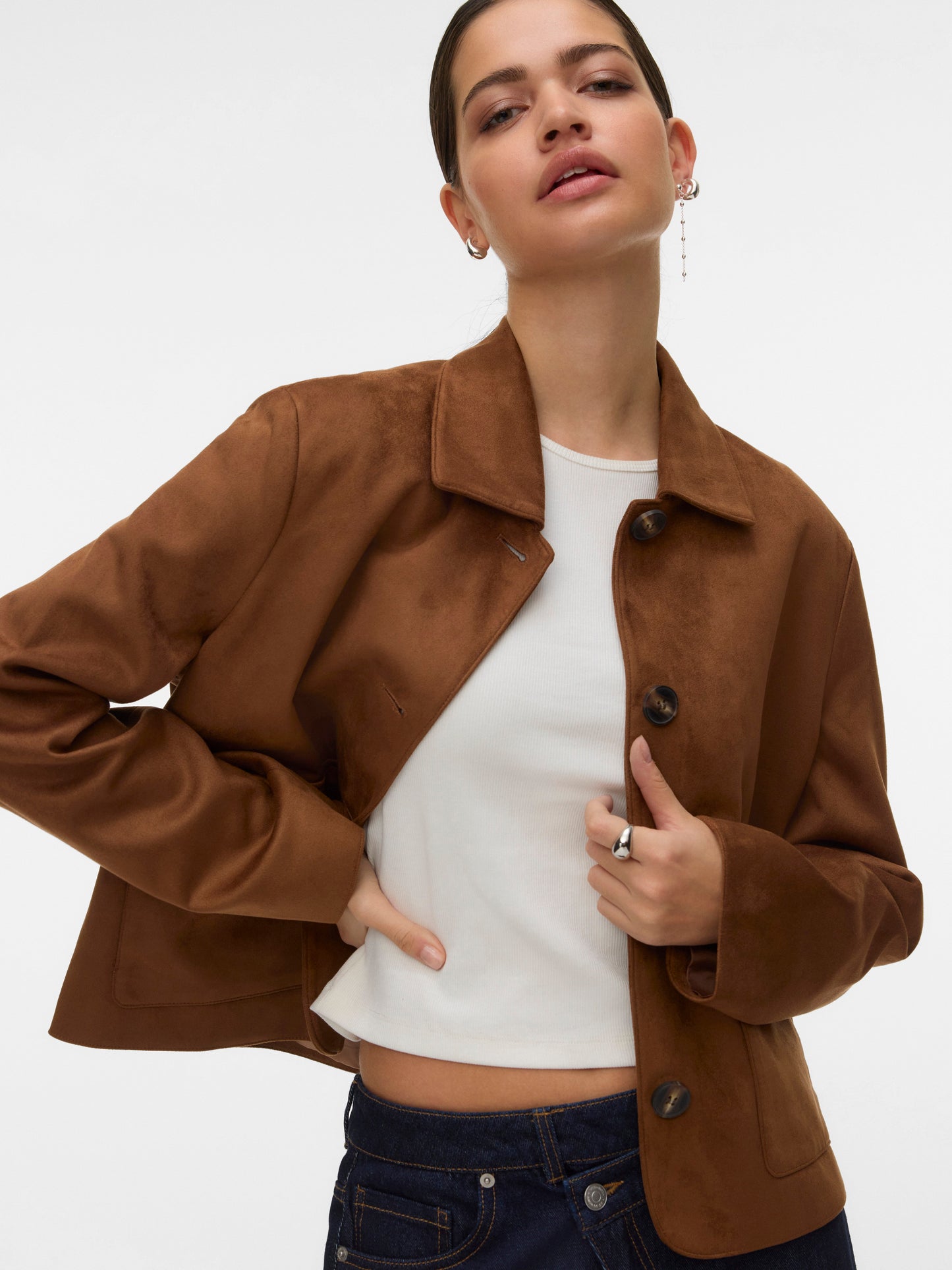 Vmjose Kelly Short Jacket Ga Noos (Cognac)
