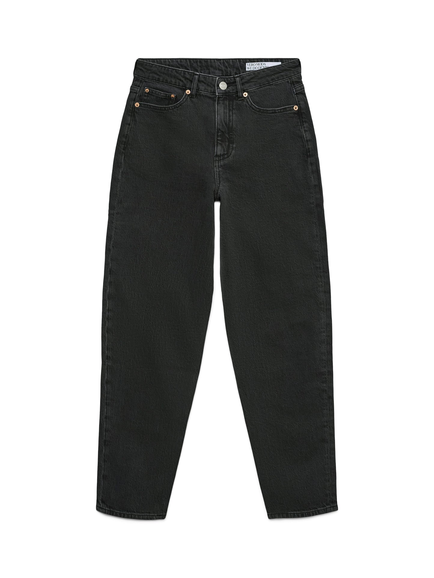 Vmtessa Hr Mom Jeans Ra220 Ga Noos (Dark Grey Den)