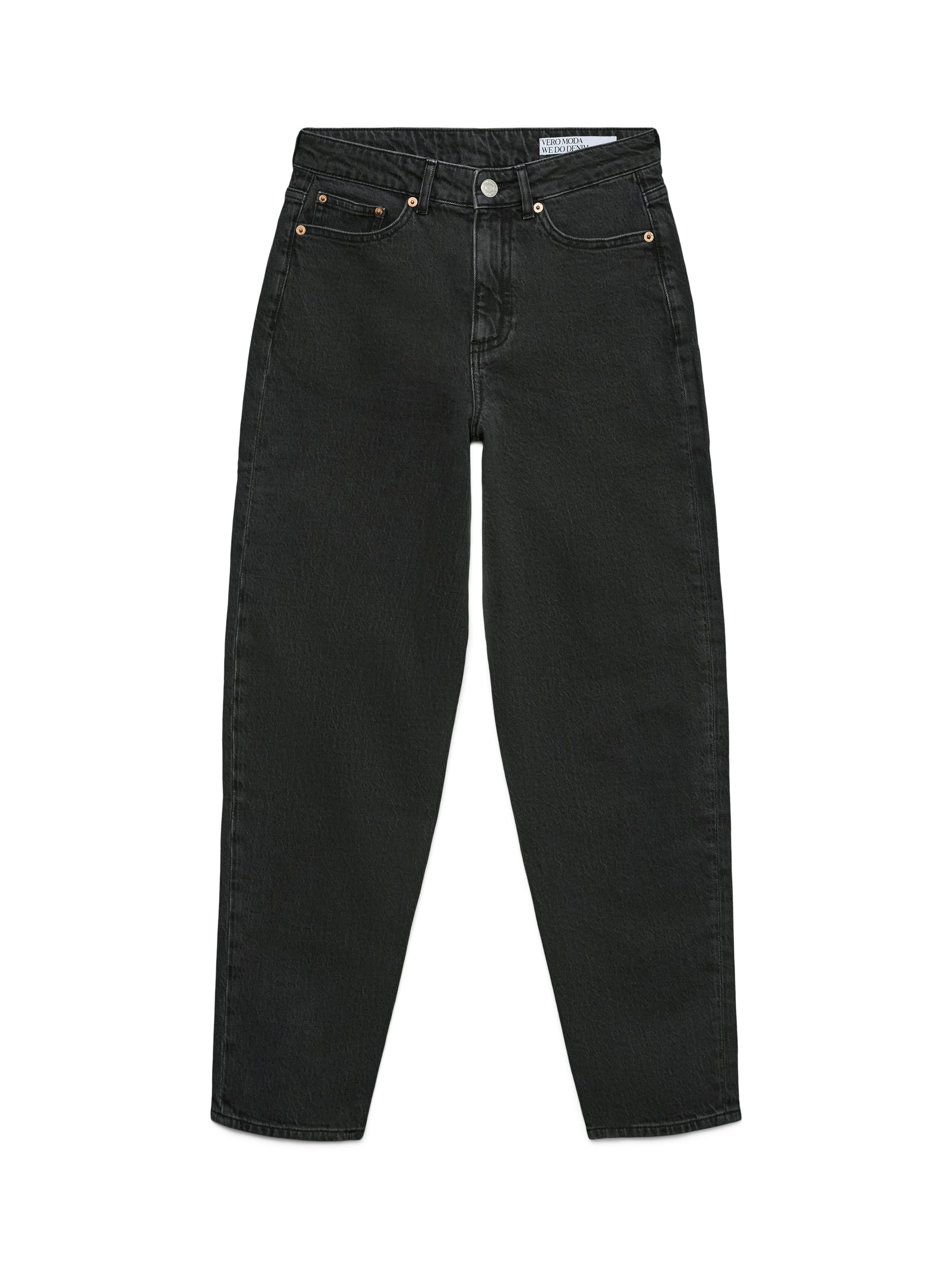 Vmtessa Hr Mom Jeans Ra220 Ga Noos (Dark Grey Den)