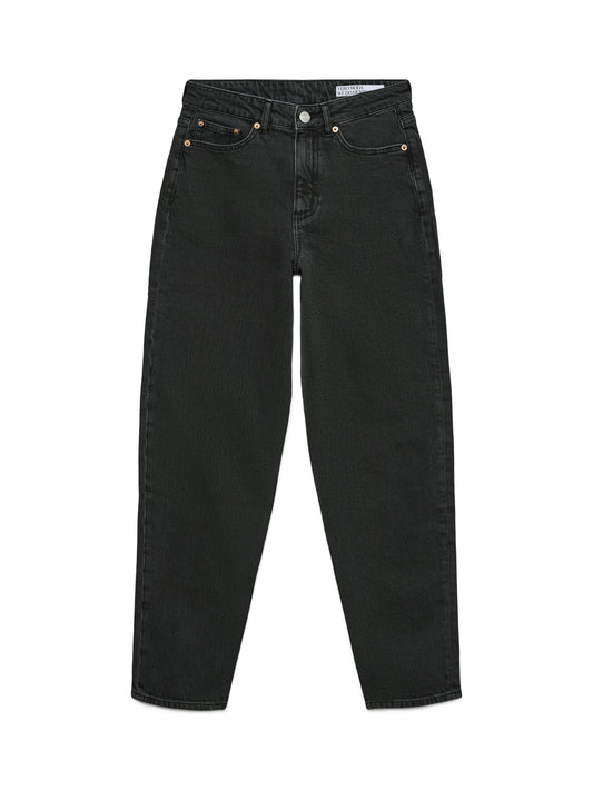 Vmtessa Hr Mom Jeans Ra220 Ga Noos (Dark Grey Den)