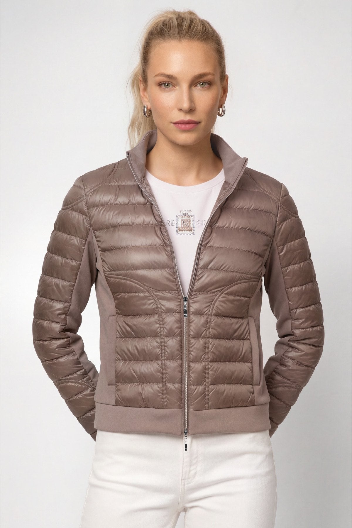 Jacke (Taupe)