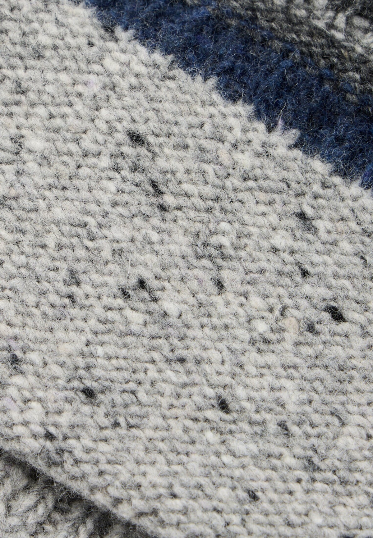 Strickmütze mit modernem Muster (Dust Grey)