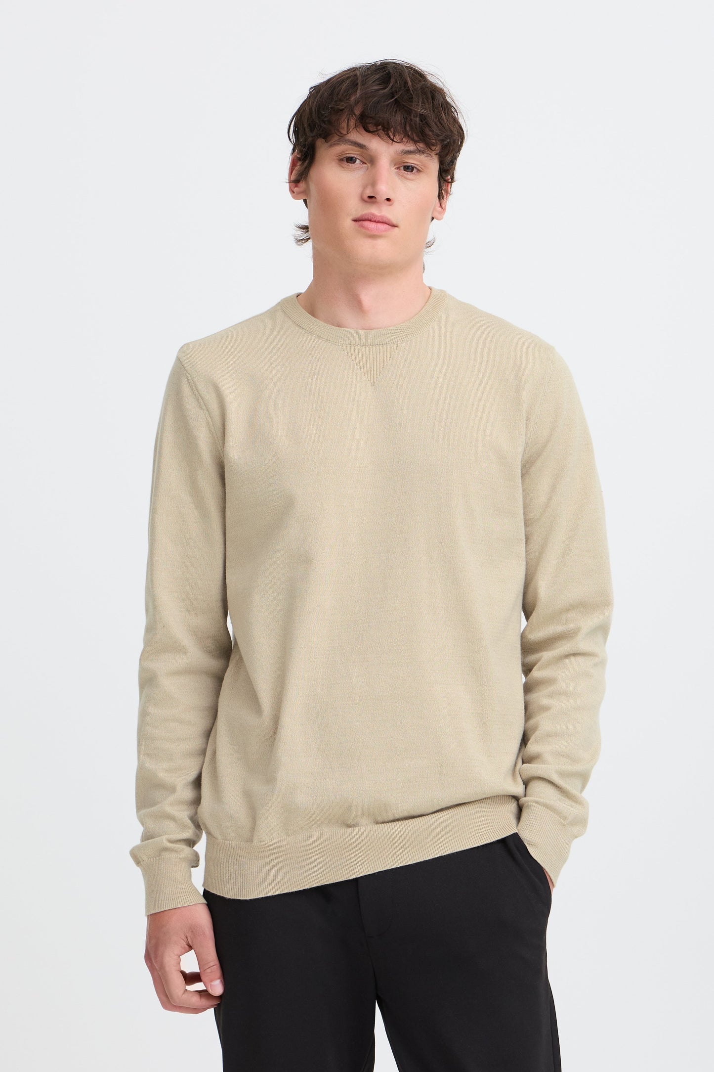 Bhbruton Crew Neck Knit Noos (Winter Twig)