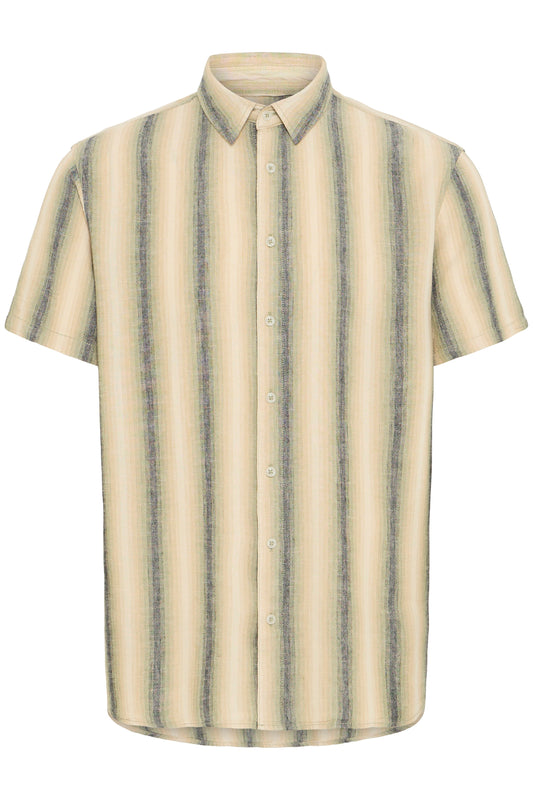 Bhbobby Linen Multi Stripe (Oil Green)