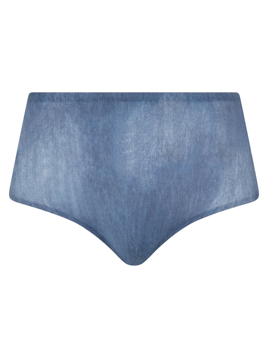 SoftStretch Taillenslip (Blue Denim Print)