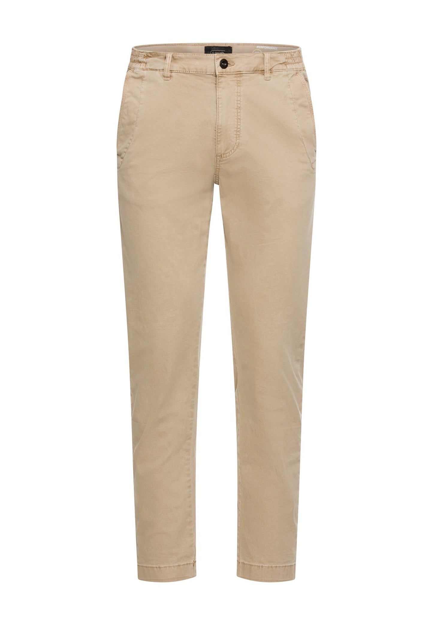 Chinohose mit elastischem Bund (Light Beige)