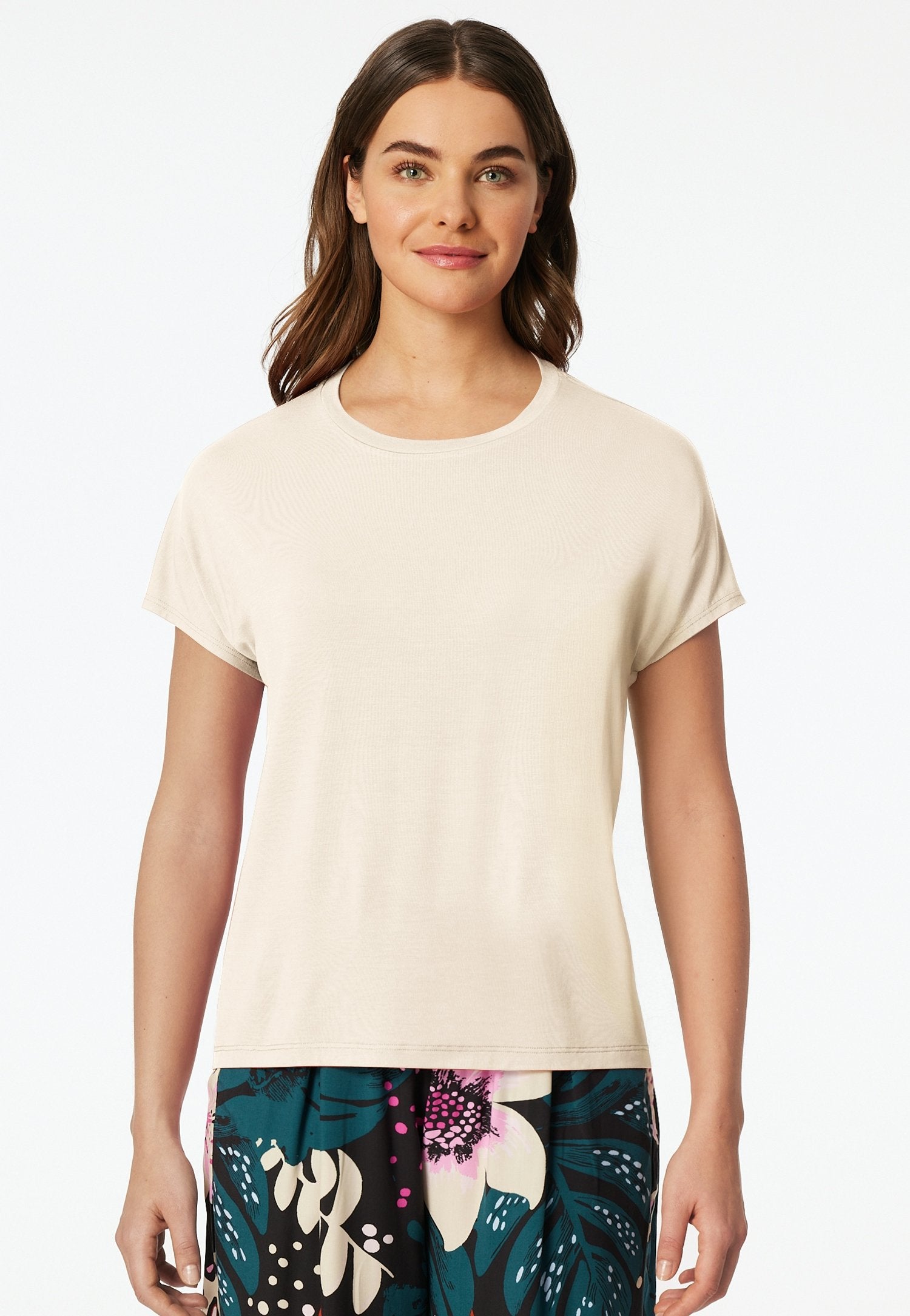 Shirt kurzarm Rundhals (Pearl)
