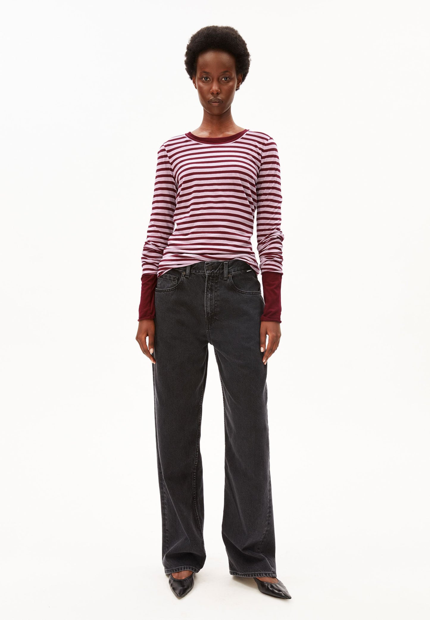 Einiaara Stripe Longsleeve (Moonlit Lilac-v)