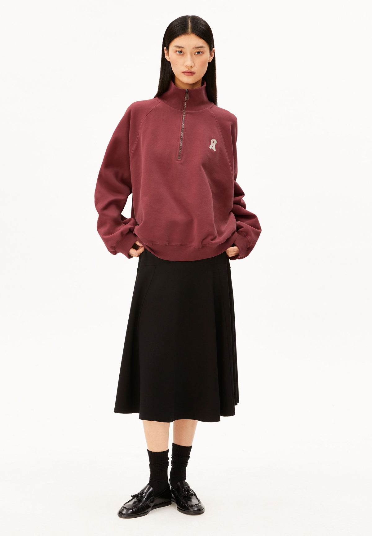 Iconic å Sweat Troyer (Velvet Ember)