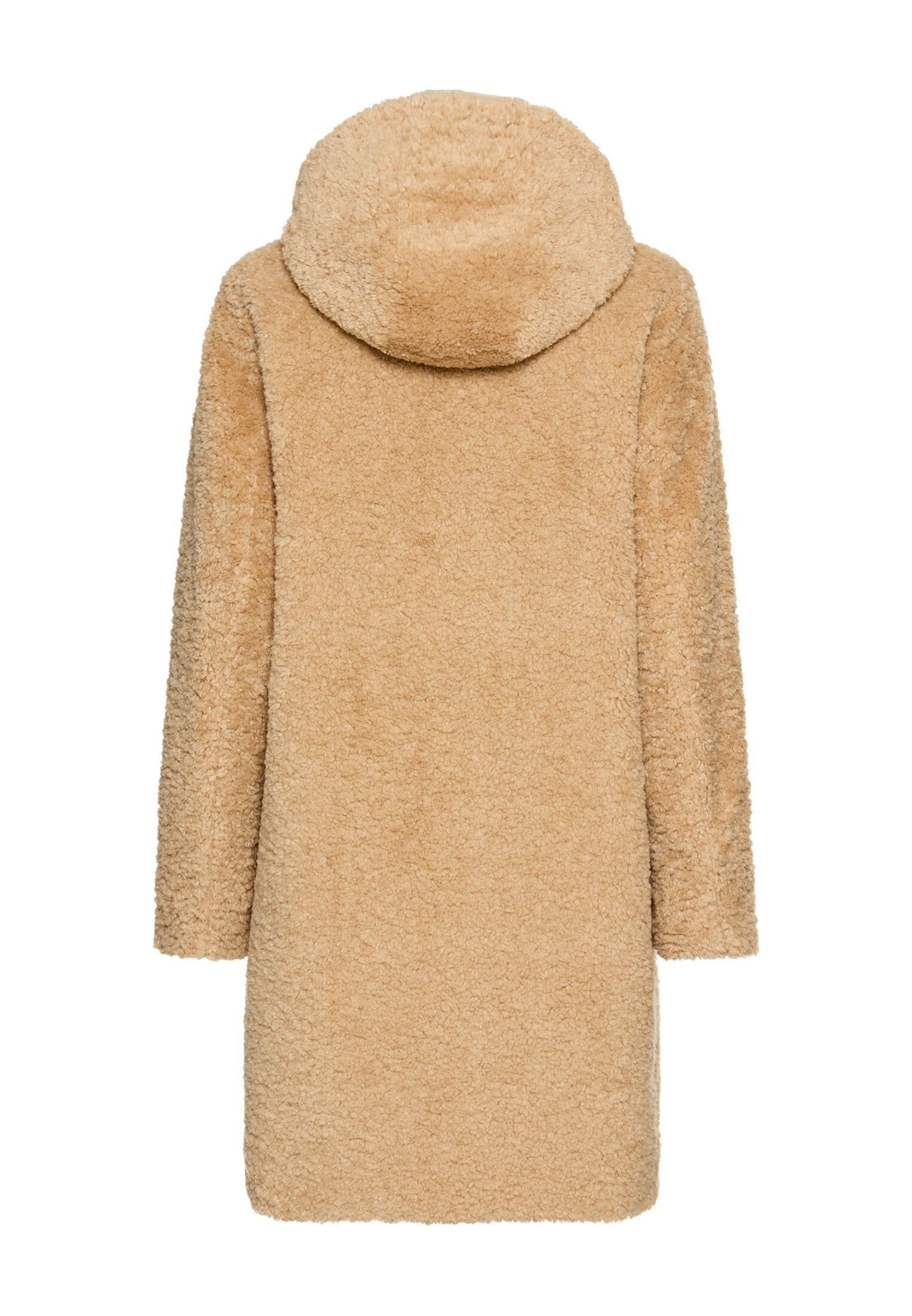Teddy Mantel mit Kapuze (Cashmere)