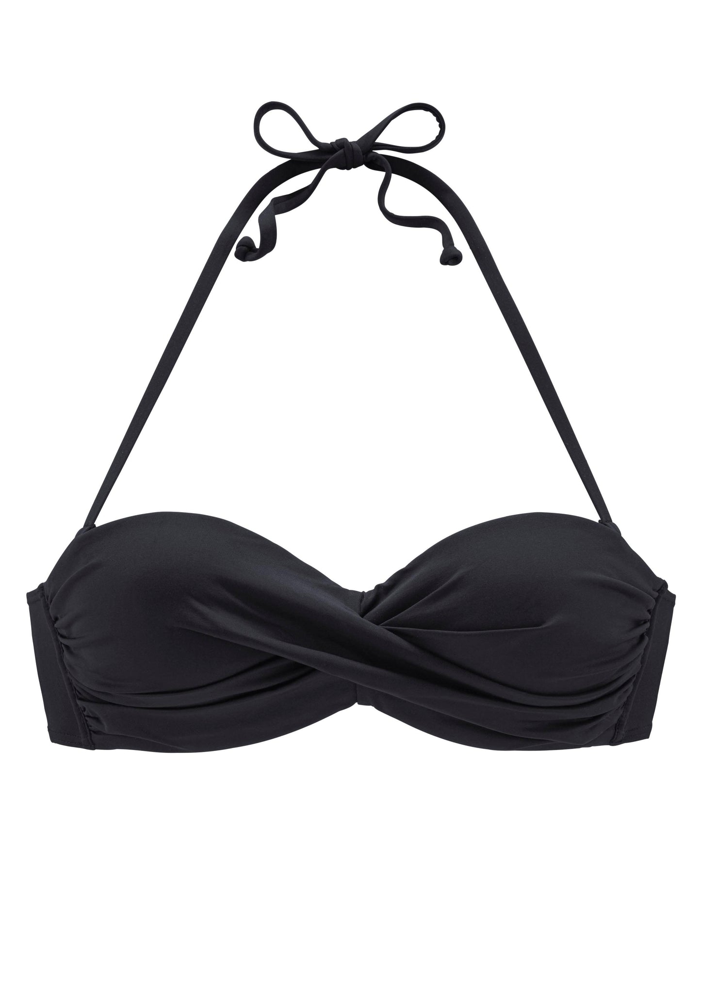 LASCANA Bügel-Bandeau-Top (Black)