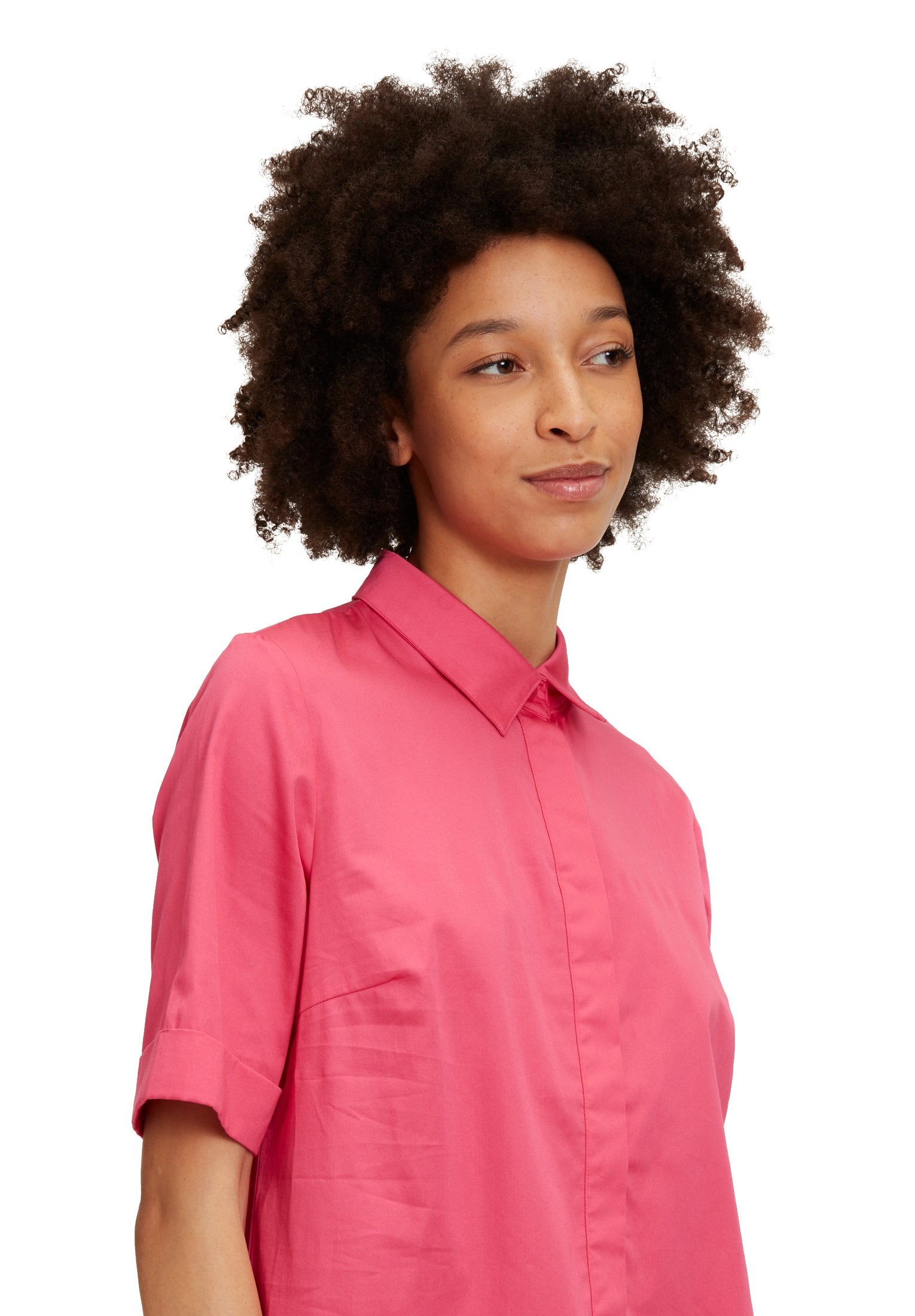 Hemdblusenkleid (Pink Flambé)