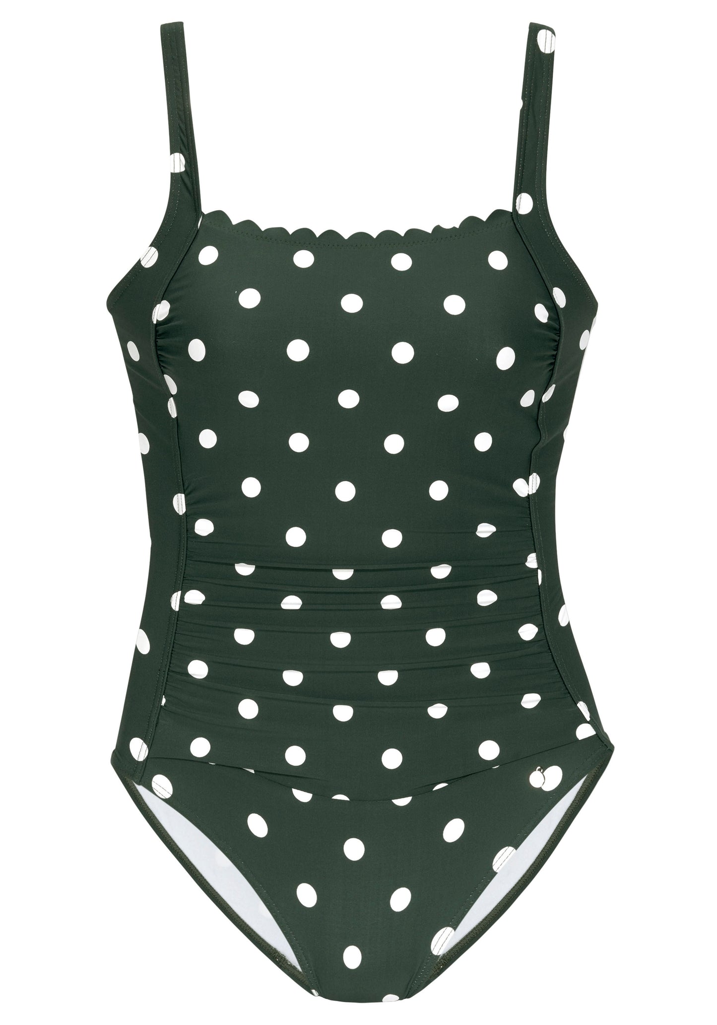 LASCANA Badeanzug (Dk Green-cre)