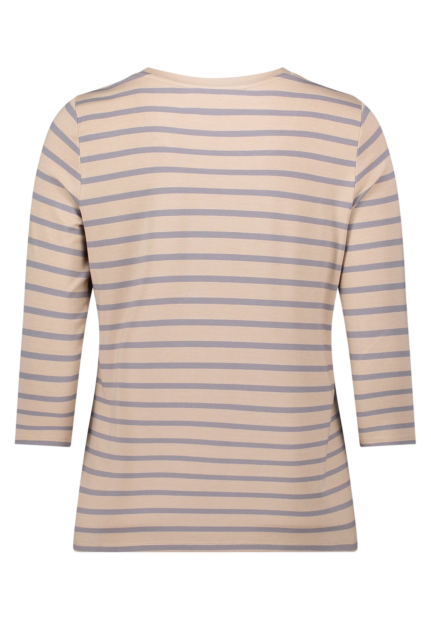 Ringelshirt (Beige/grey)