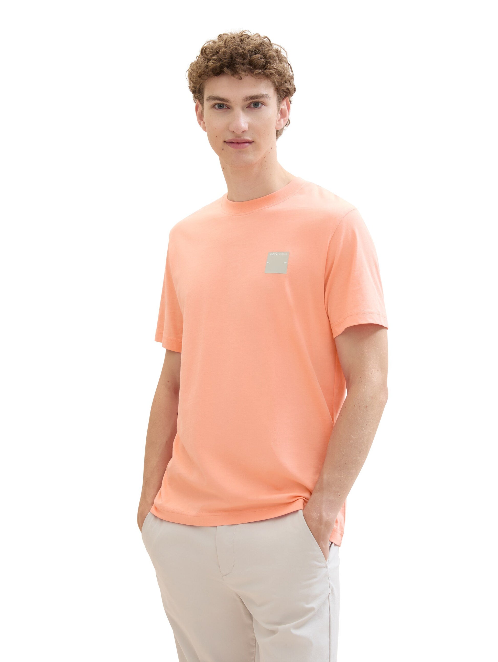T-Shirt mit Print (Clear Coral)