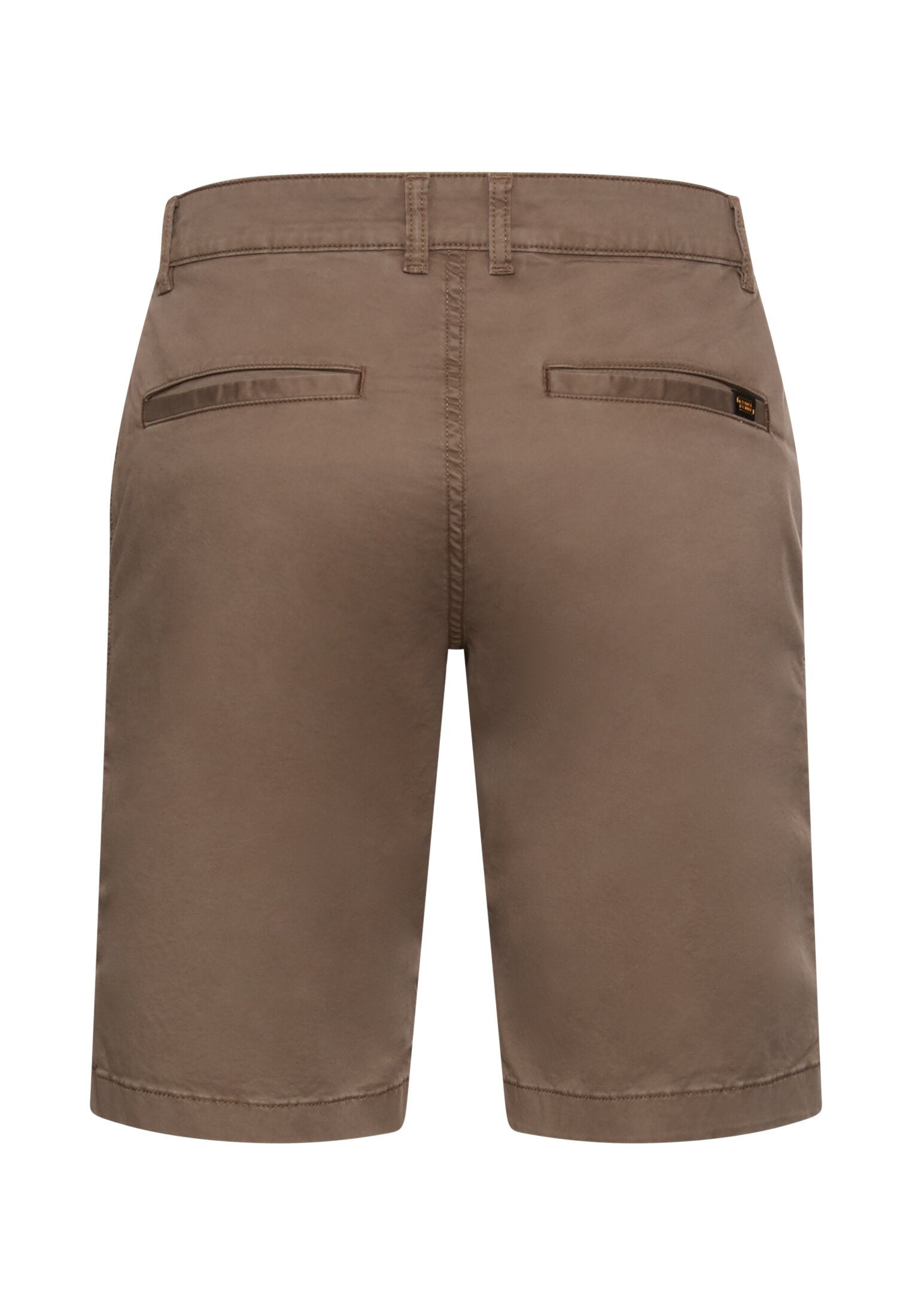 Bermuda Shorts mit Reißverschluss (Mud Brown)