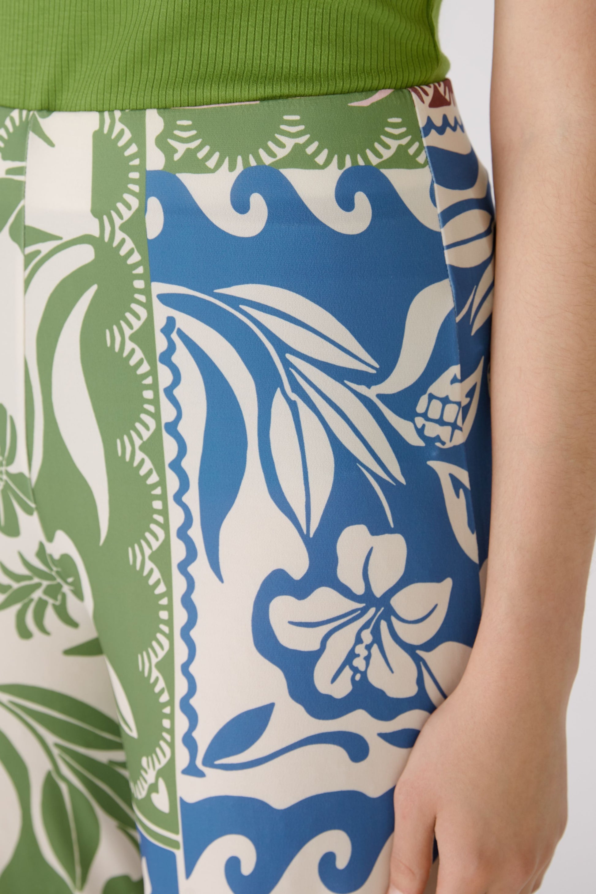 Culotte Silky Touch Qualität (Blue Green)