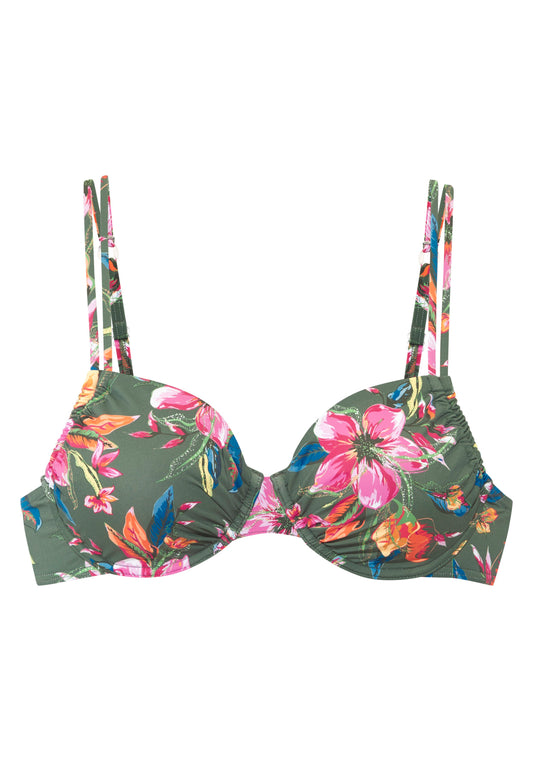 LASCANA Bügel-Top (Olive Print)