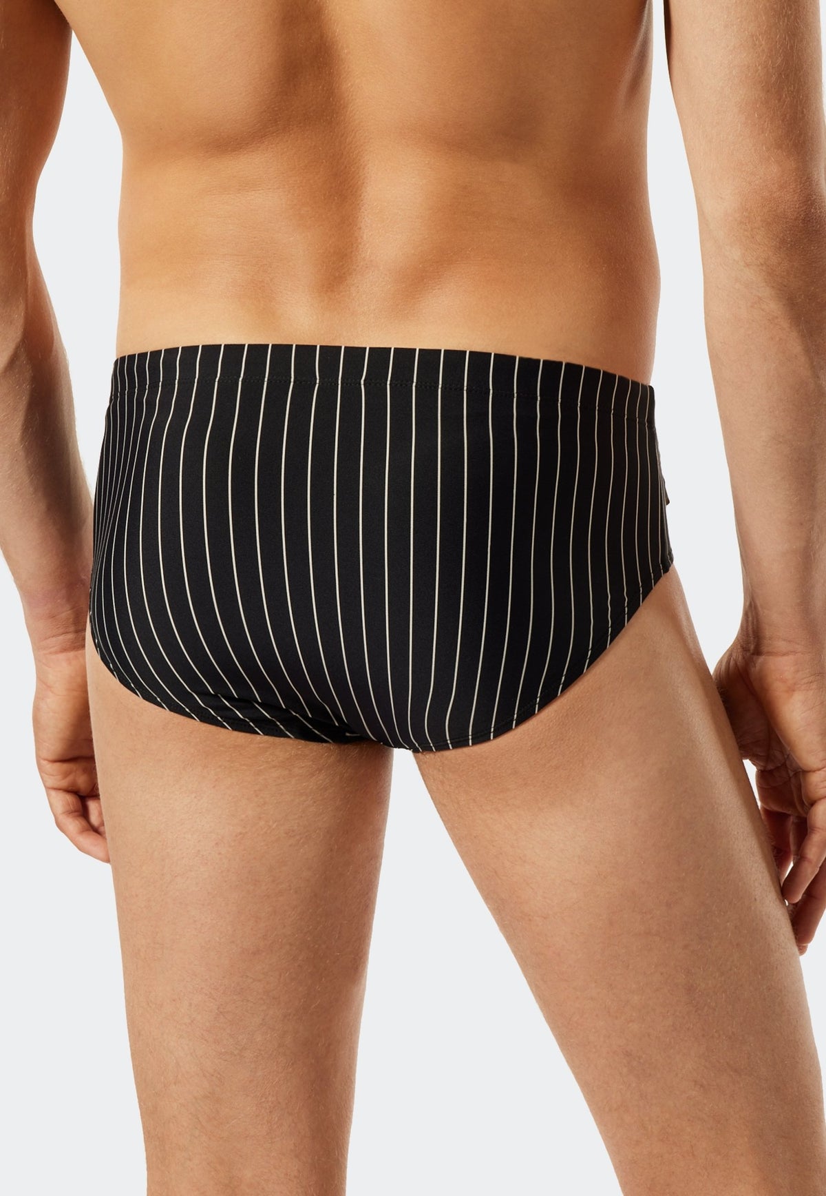 Badehose Slip Komfort (Schwarz)