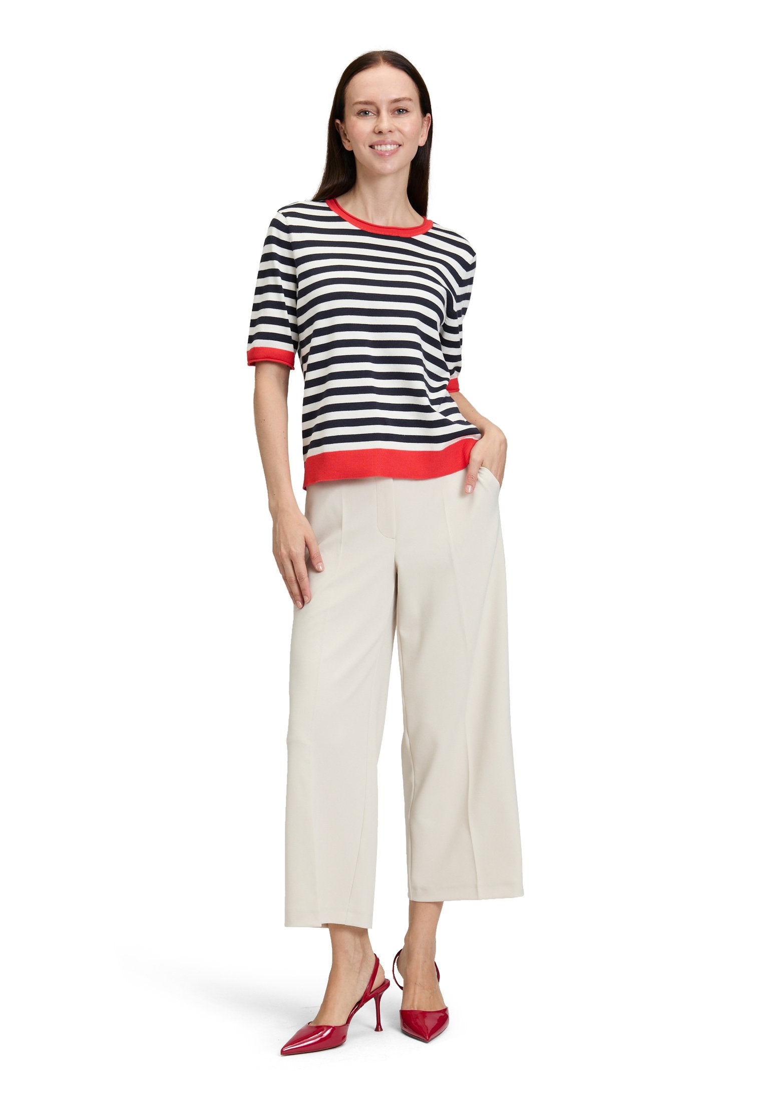 Basic-Pullover (Patch Dark Blue)