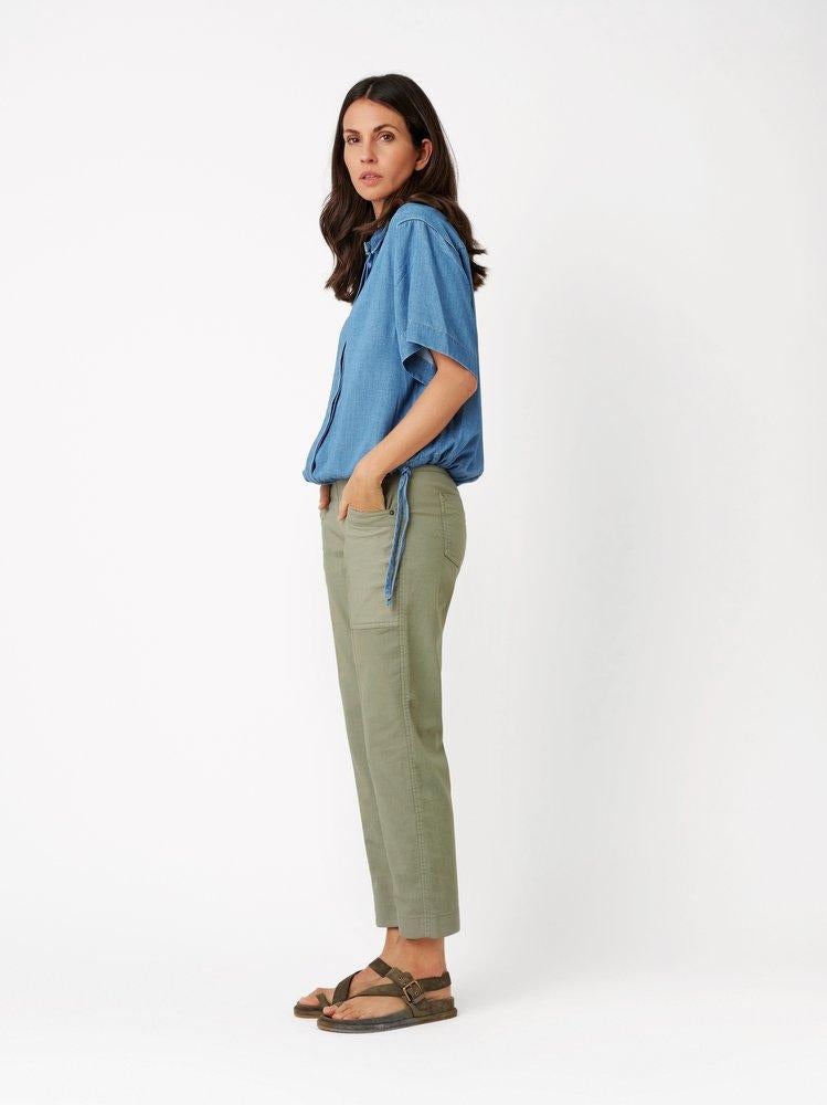 Sue Jogpants 7/8 (Light Khaki)