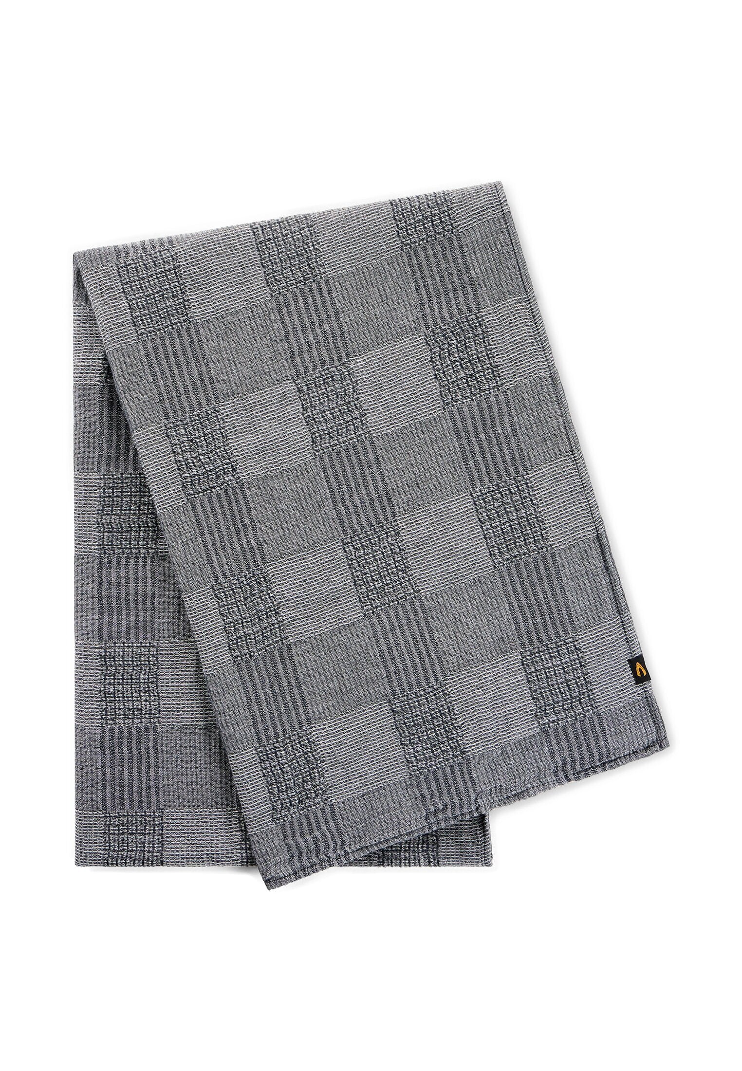 Gewebter Schal aus 100% Baumwolle (Dark Navy)