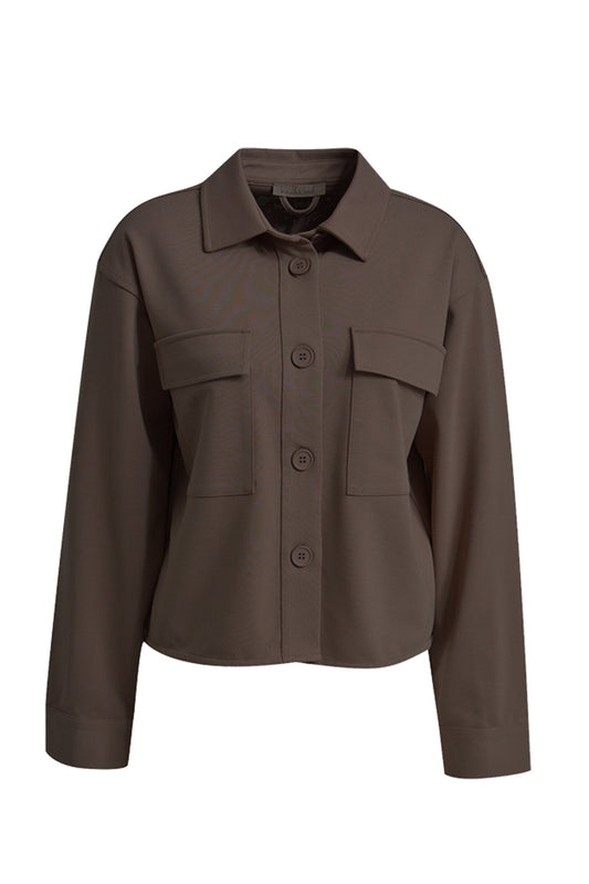 Short Cargo Jacket (Choco)