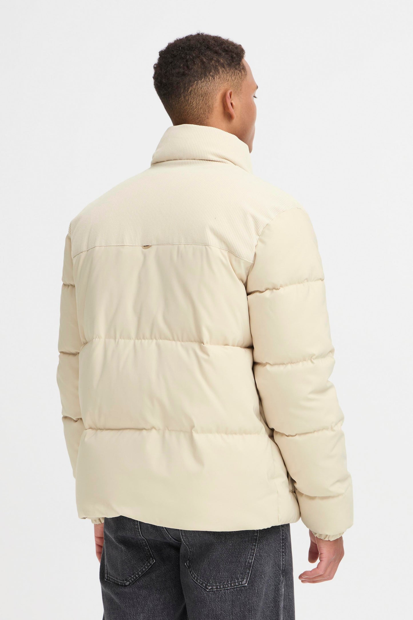 Bhflynn Fabric Mix Jkt. (Oyster Gray)